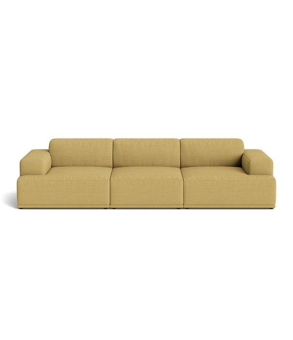 Muuto  Connect Soft 3-zits Bank configuratie 1