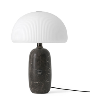 Vipp - 592 Sculpture table lamp - grey marble