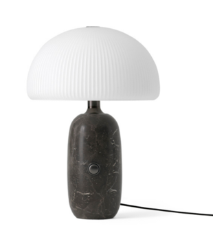 Vipp - 591 Sculpture tafellamp small - grijs marmer