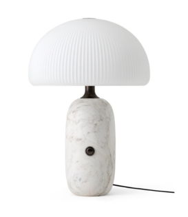 Vipp - 591 Sculpture table lamp small - white marble