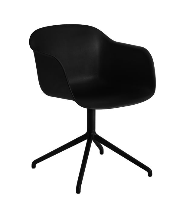 Muuto  Muuto  Fiber Armchair recycled plastic, swivel base