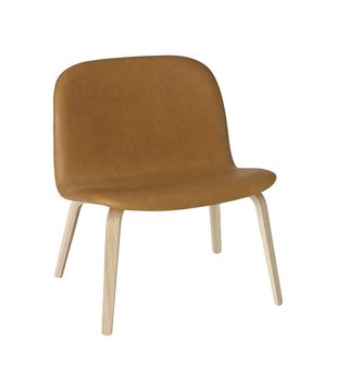 Visu Lounge Chair Refine cognac leather