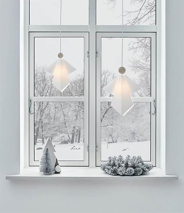 Le klint  Le Klint: Angel Gabriel hanglamp eiken