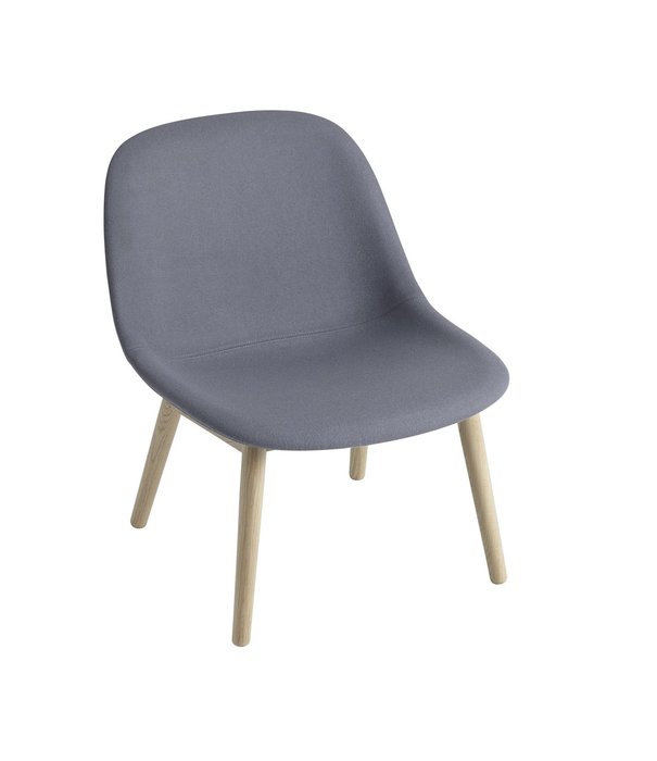 Muuto  Muuto  Fiber Lounge Chair fully upholstered, wood base