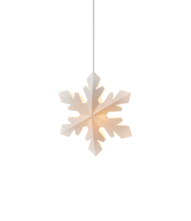 Snowflake Hanglamp wit