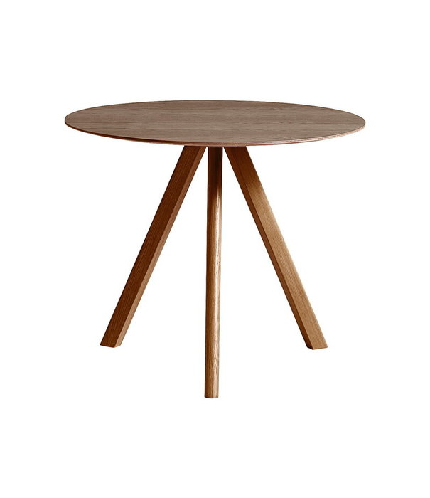 Hay  CPH20 Round Dining Table walnut Ø90