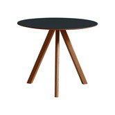 CPH20 Round Dining Table walnut Ø90