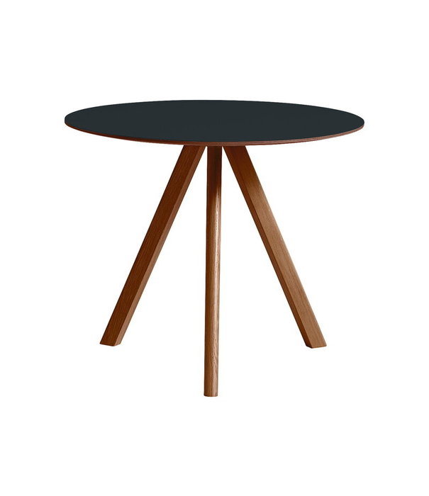 Hay  CPH20 Eettafel Rond walnoot Ø90