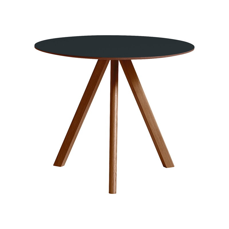 Cph 20 round table walnut Ø90 - NORDIC NEW