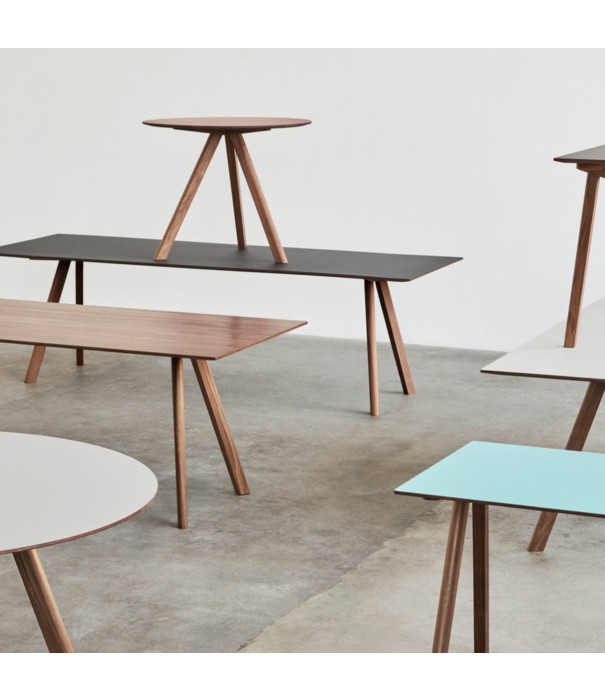 Hay  CPH20 Eettafel Rond walnoot Ø90
