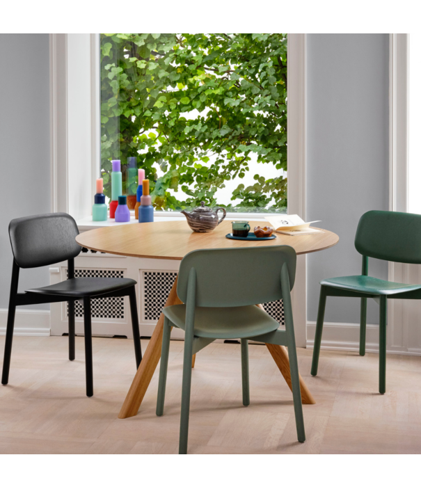 Hay  Hay CPH20 Eettafel Rond walnoot Ø90