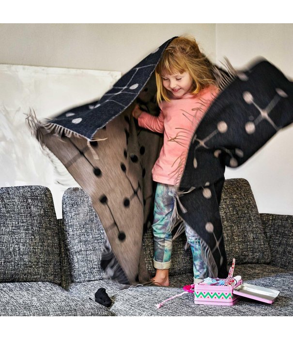 Vitra  Vitra Eames Wool deken zwart