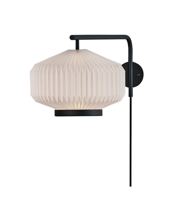 Le klint  Model 286 Shibui Wandlamp, zwart aluminium