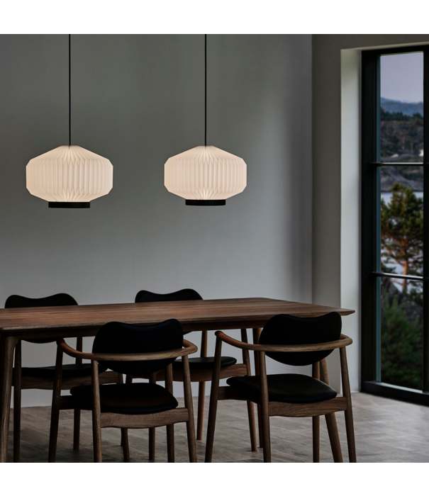 Le klint  Model 286 Shibui Wandlamp, zwart aluminium
