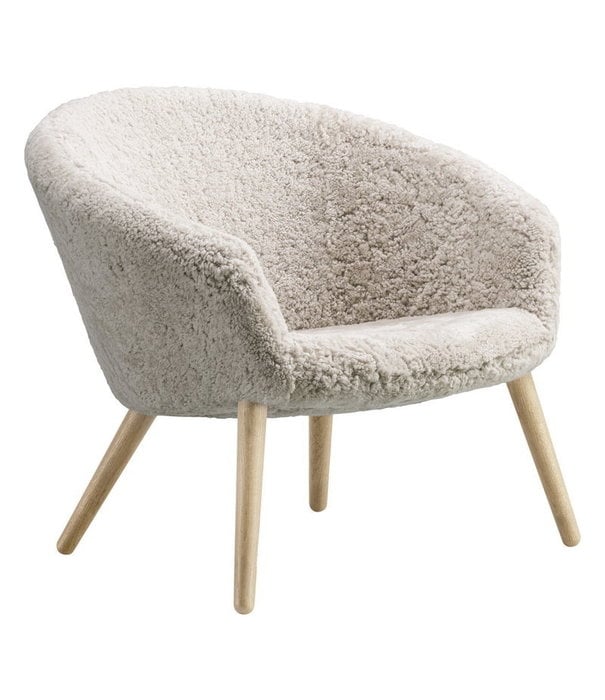 Fredericia  Model 2632 Ditzel lounge chair , wood base