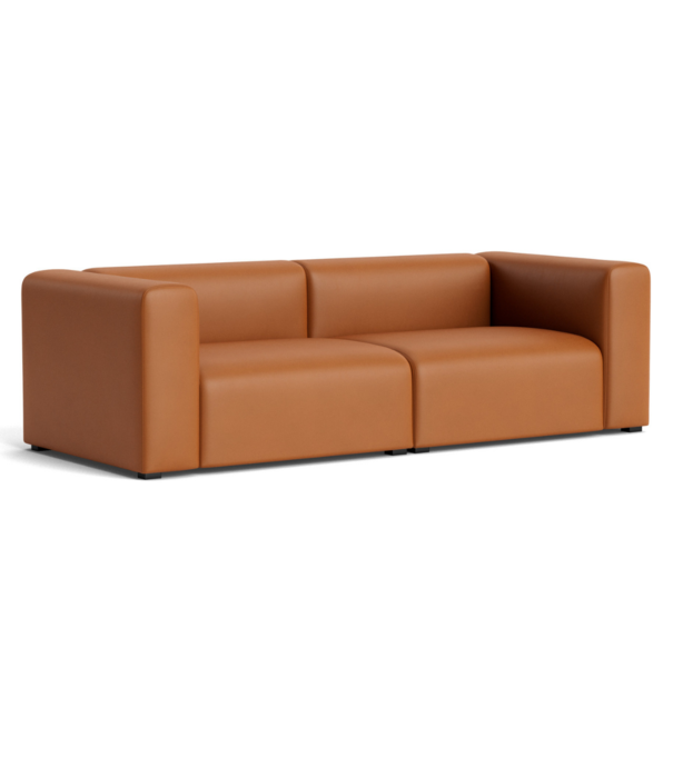 Hay  Mags 2,5 zits Bank comb.1 cognac leer