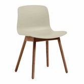Hay AAC 12 Dining Chair, walnut wood base