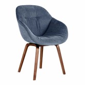 Hay - Aac 123 soft chair upholstered - walnut base