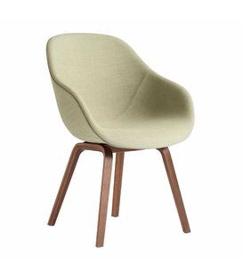 Hay - AAC123  chair upholstered - walnut base