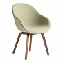 Hay - Aac 123  chair upholstered - walnut base