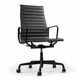 Vitra - Aluminium Chair EA 119 high back, swivel with castors