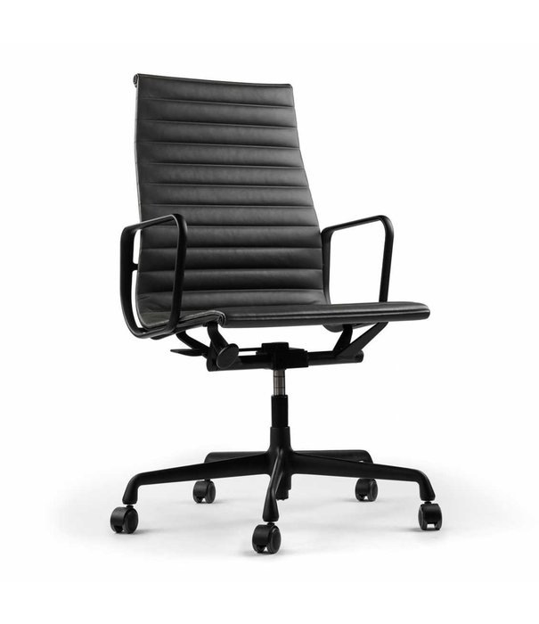 Vitra  Vitra - Aluminium Chair EA 119 high back, swivel with castors