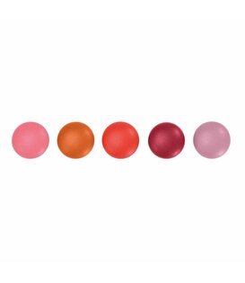 Magnet Dots red , set of 5