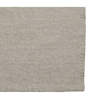 Massimo Copenhagen - Escape rug Light Beige with stitches