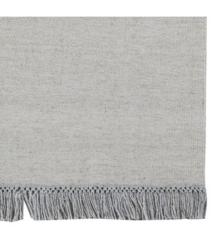 Massimo Copenhagen - Escape rug Chalk with fringes