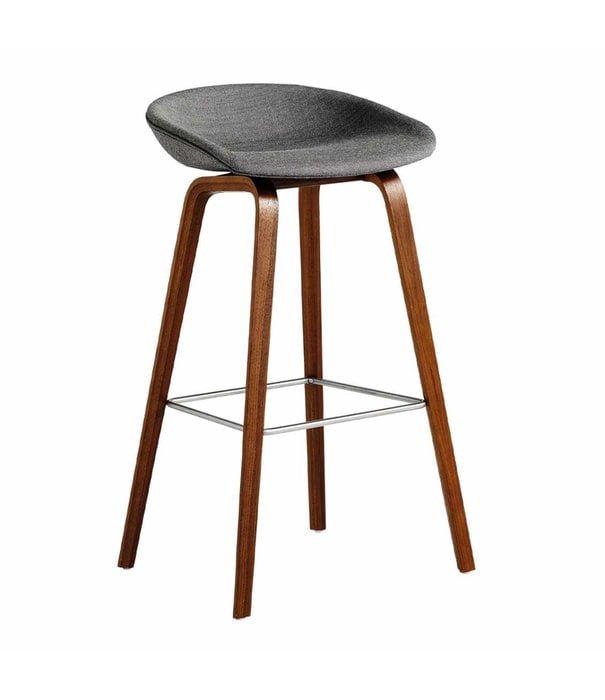 Hay  Dining Campaign - AAS 33 High barstool walnut