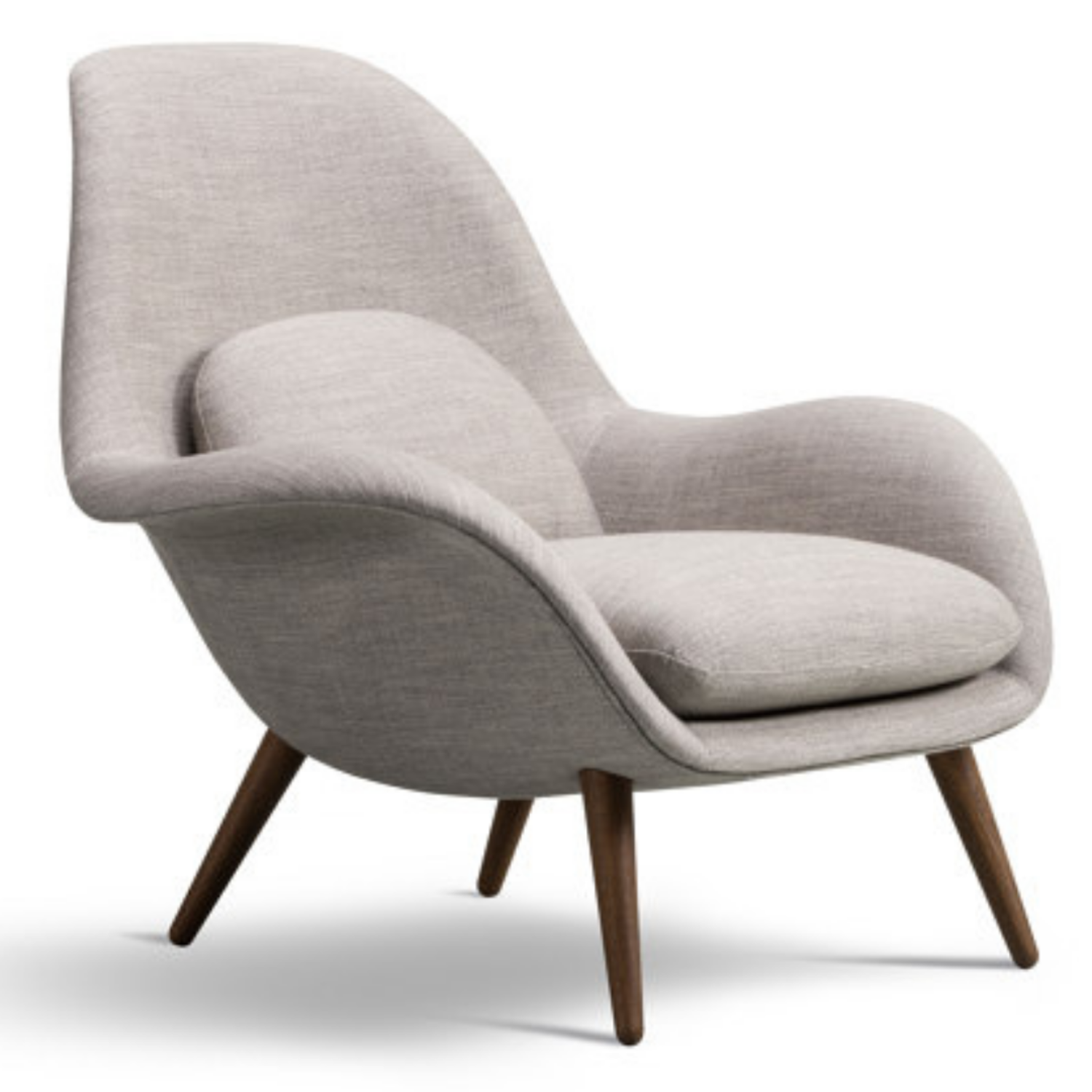 Swoon stoel - stof Ruskin 10 - Nordic New