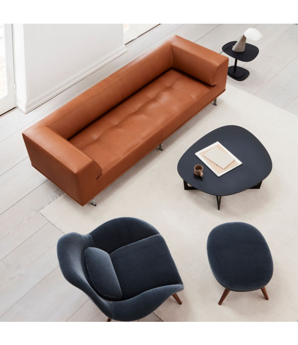 Fredericia  Swoon lounge stoel - stof Ruskin