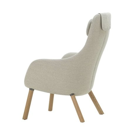 VITRA HAL lounge chair w/ loose seat cushion, - Dumet 03