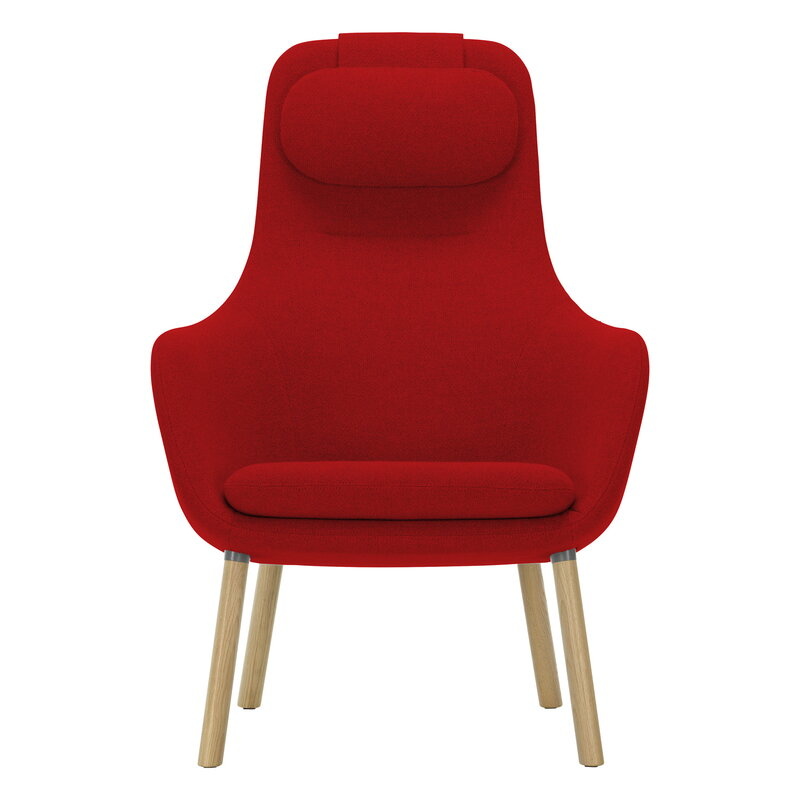 occasional chair red