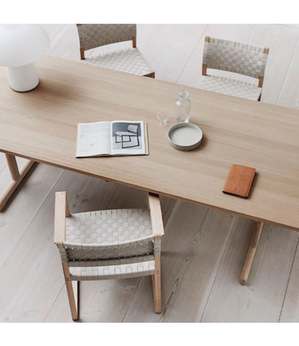 Fredericia  Fredericia Model 6293, C18 Dining Table 220 x 90