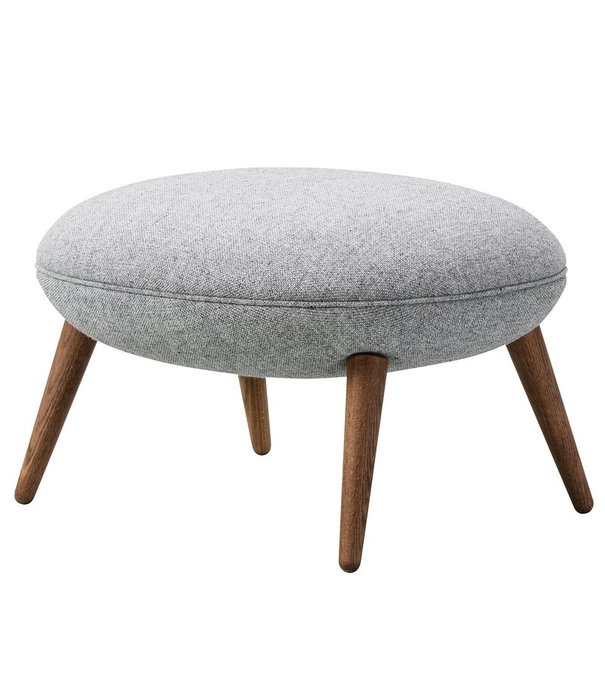 Fredericia  Model 1771, Swoon Ottoman - wood base