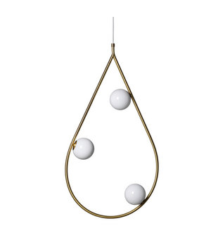 Pholc Pearls 80 Pendant brass