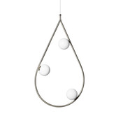 Pholc - Pearls 80 pendant, nikkel