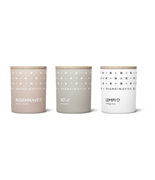 Skandinavisk - Sense giftset - mini fragrance candle set of 3