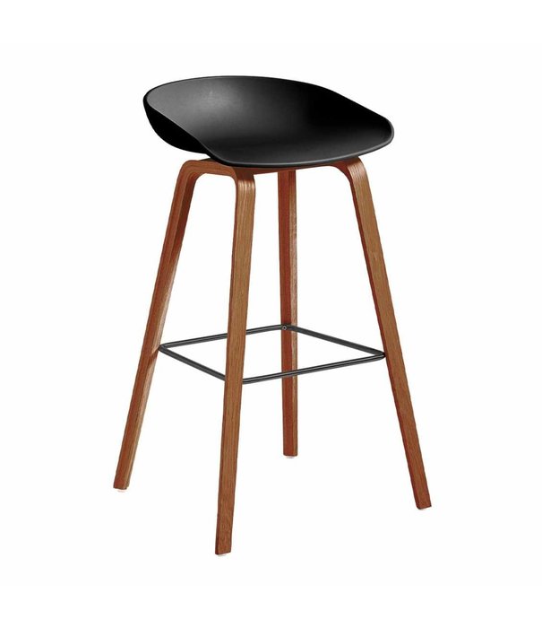 Hay  Hay - AAS 32 High stool walnut 75