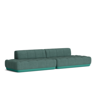 Hay - Quilton Duo sofa combination 7 - fabric Raas / Steelcut Trio