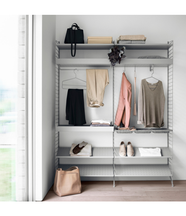 String  Furniture String System Collection- kledinghangers set van 4