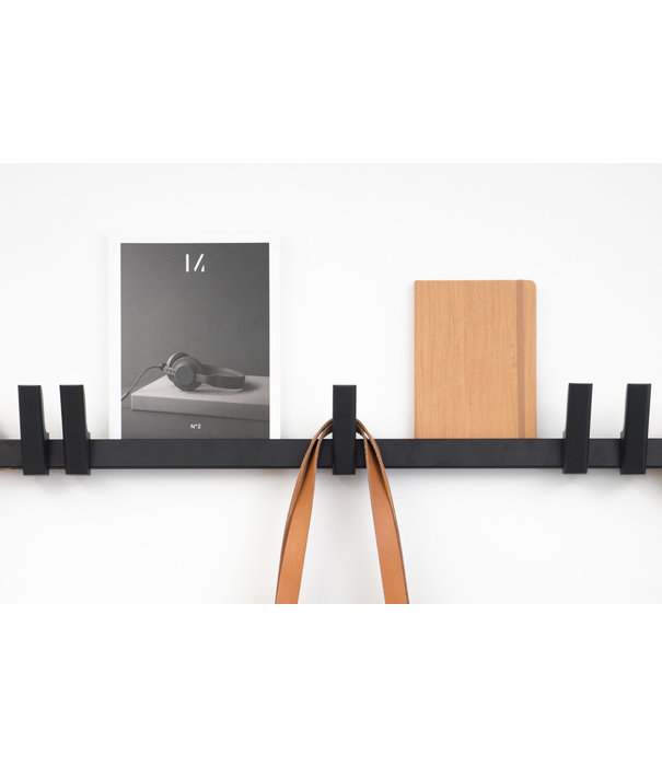 Hay  Hay - Beam coat rack charcoal