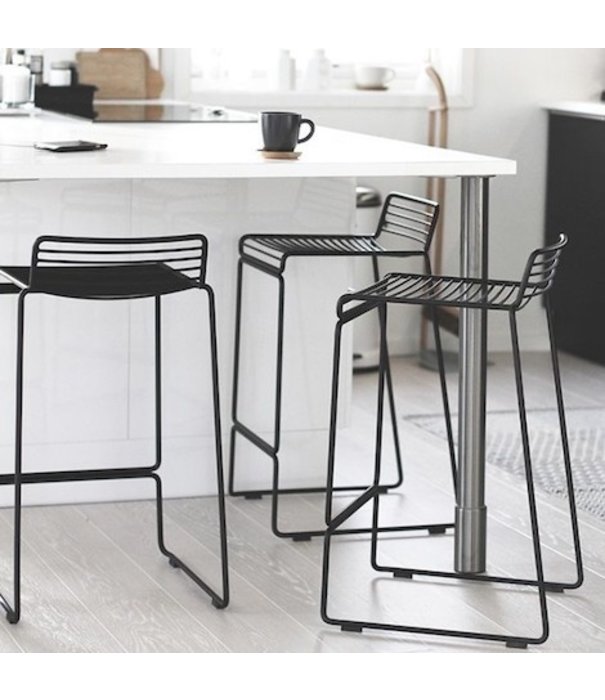 Hay  Hay - Hee bar stool asphalt grey