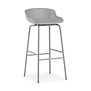 Normann Copenhagen -Hyg barstool steel tube base H75 cm.