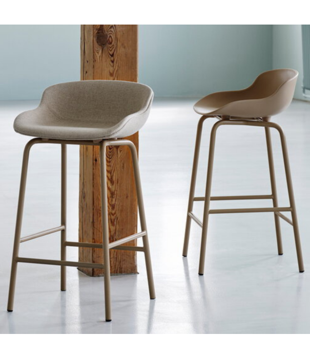 Normann Copenhagen  Normann Copenhagen Hyg Barstool steel 65cm