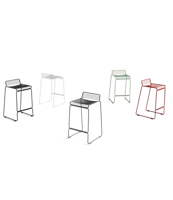 Hay  Hay - Hee bar stool asphalt grey