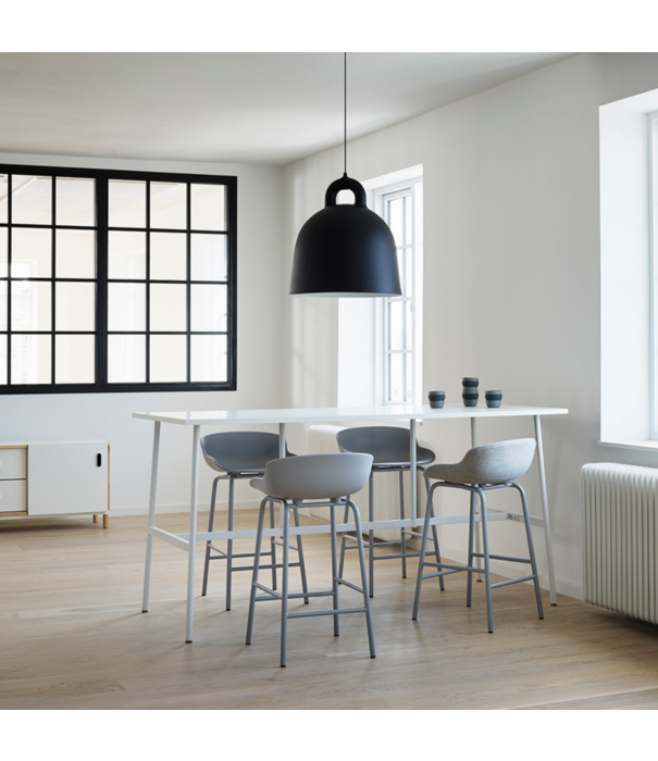 Normann Copenhagen  Normann Copenhagen Hyg Barstool steel 65cm