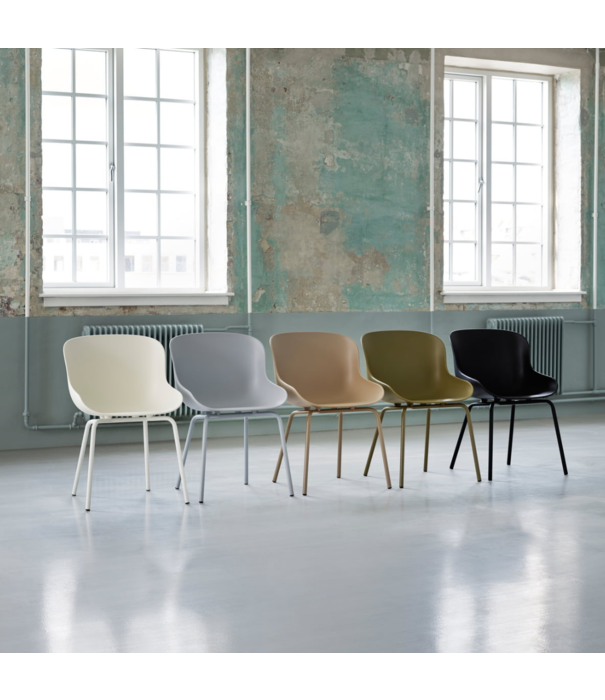 Normann Copenhagen  Normann Copenhagen -Hyg dining chair steel base