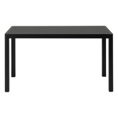 Muuto - Workshop tafel zwart linoleum 130 cm.